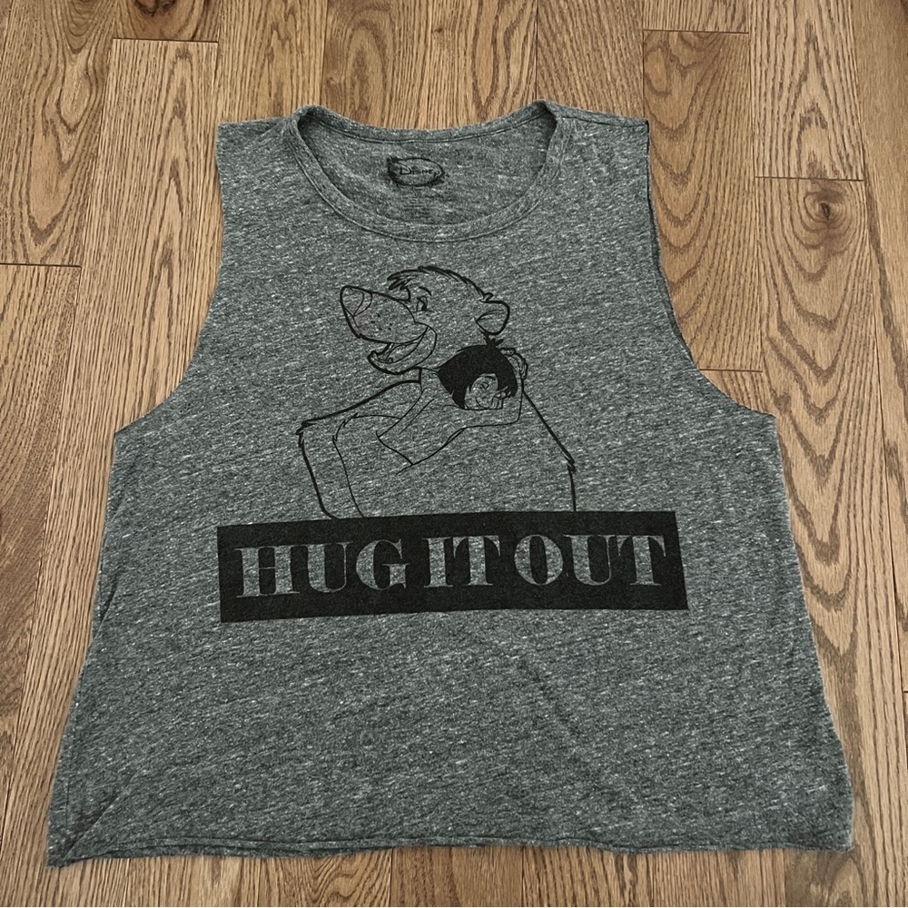 Jungle Book “Hug It Out” muscle tank